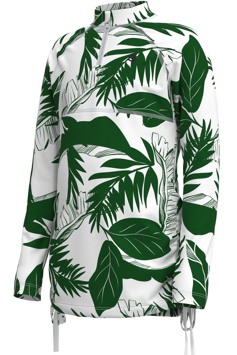 Kid's Lawai Ruche Swim Shirt | Eden Palm Paradise