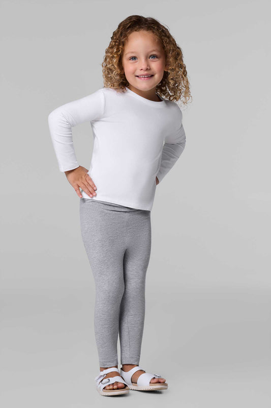 Kid's Monterey Summer Leggings | Grey Heather