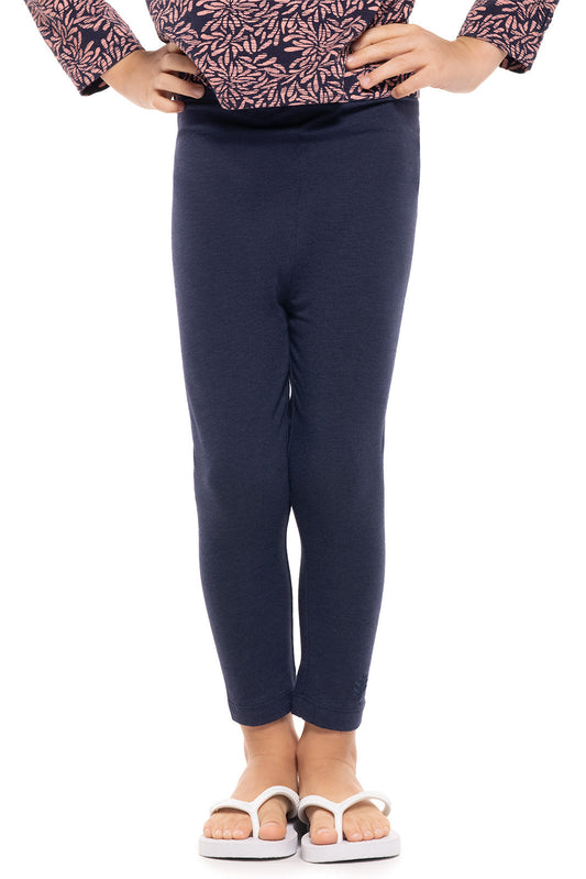 Kid's Monterey Summer Leggings | Navy