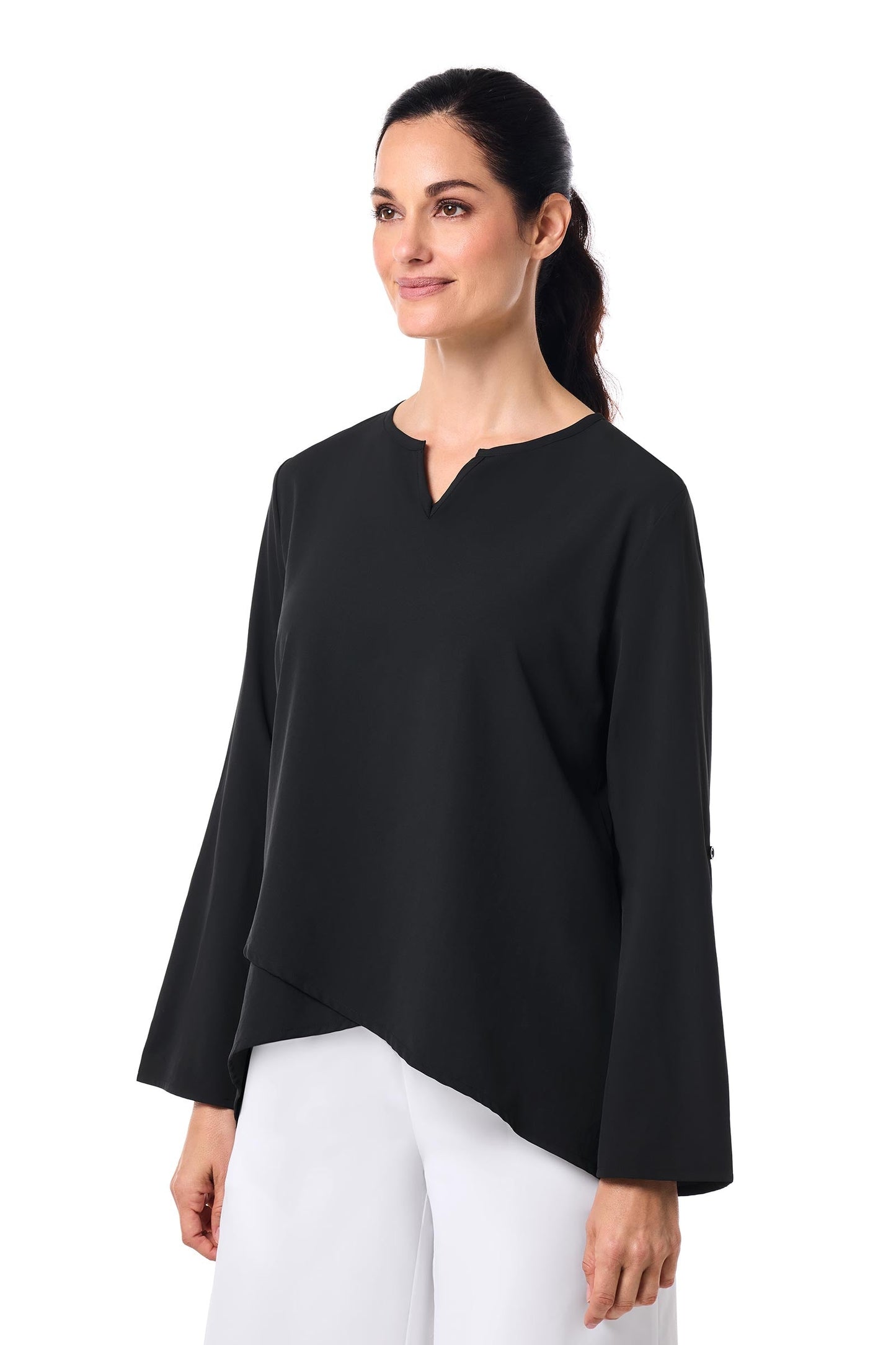 Women's Santa Barbara Tunic Top | Black