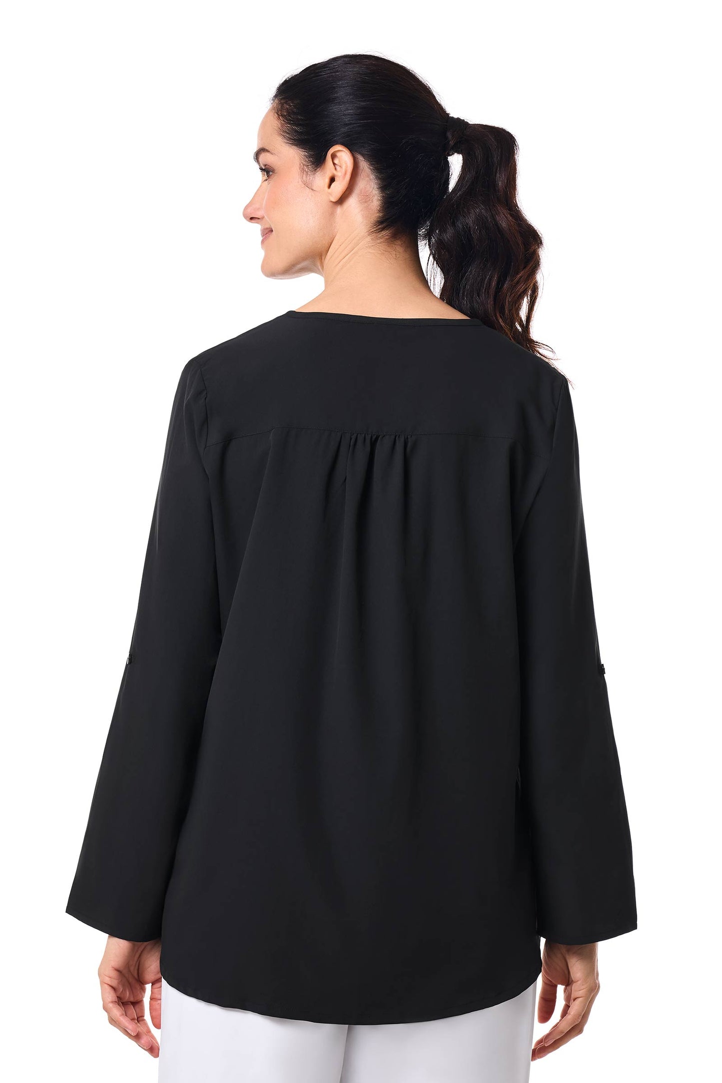 Women's Santa Barbara Tunic Top | Black
