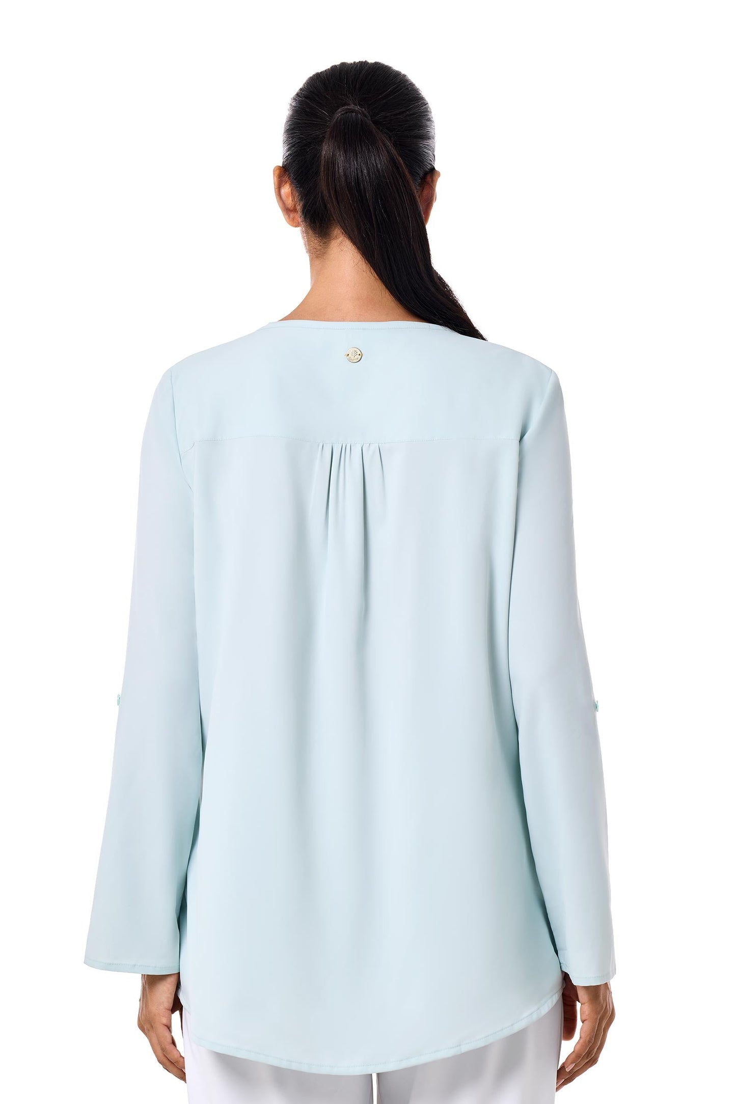 Women's Santa Barbara Tunic Top | Misty Aqua