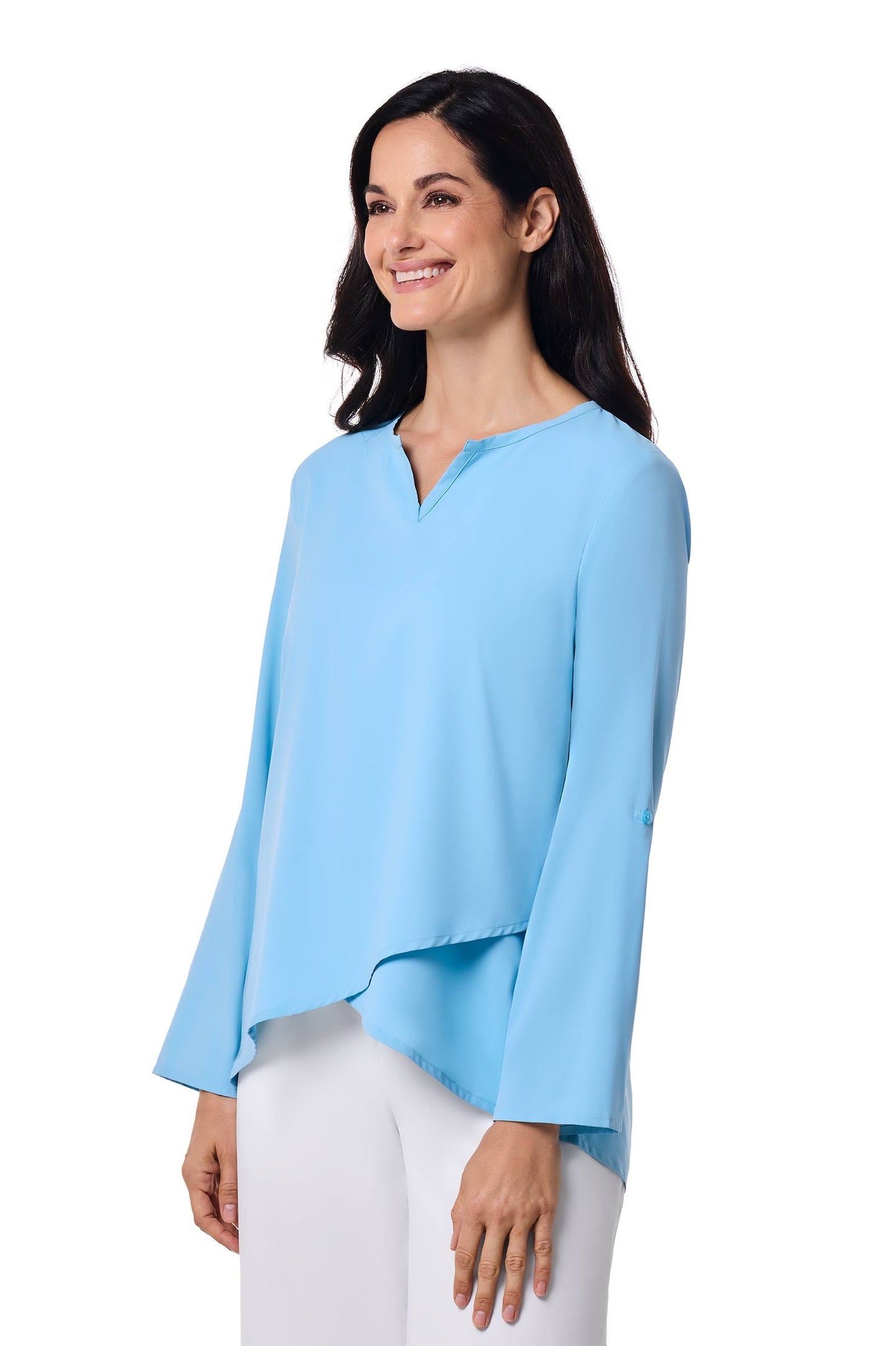 Women's Santa Barbara Tunic Top | Arctic Blue