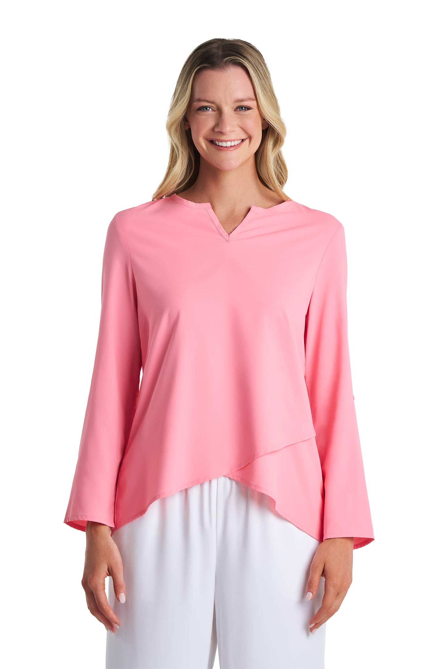 Women's Santa Barbara Tunic Top | Flamingo Pink