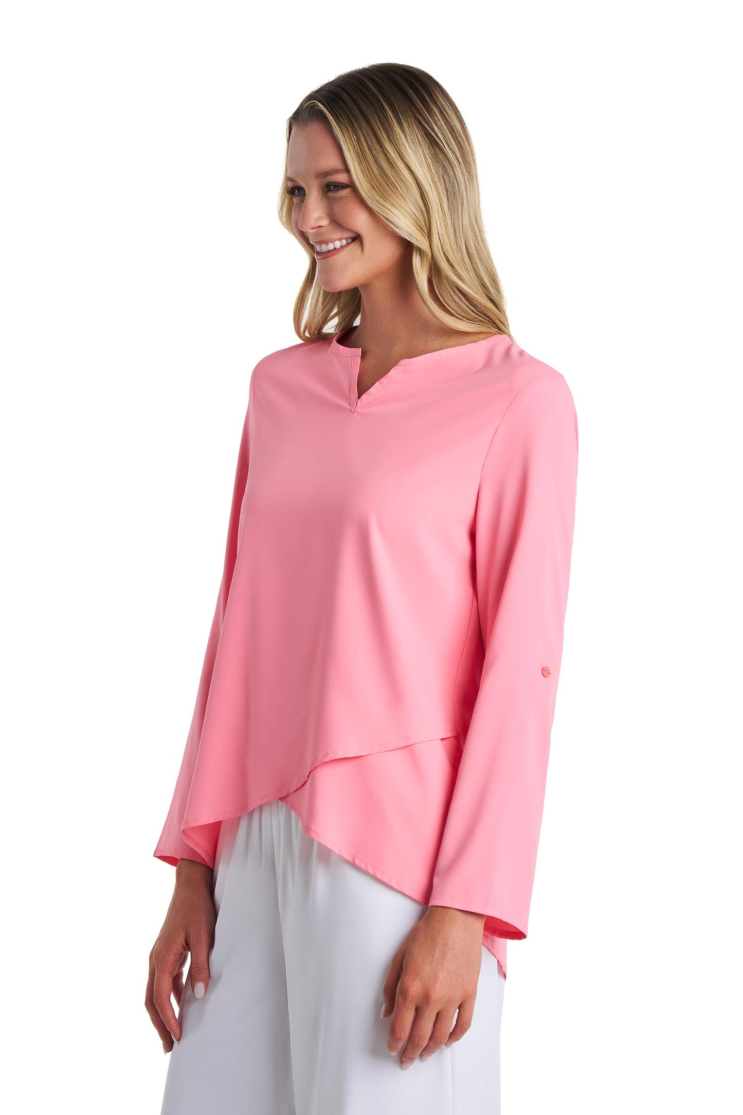 Women's Santa Barbara Tunic Top | Flamingo Pink