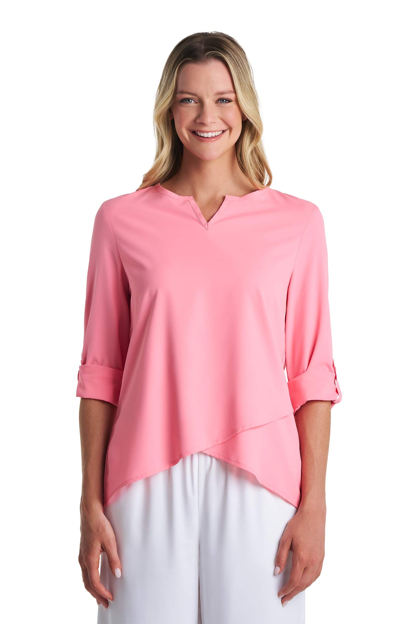 Women's Santa Barbara Tunic Top | Flamingo Pink