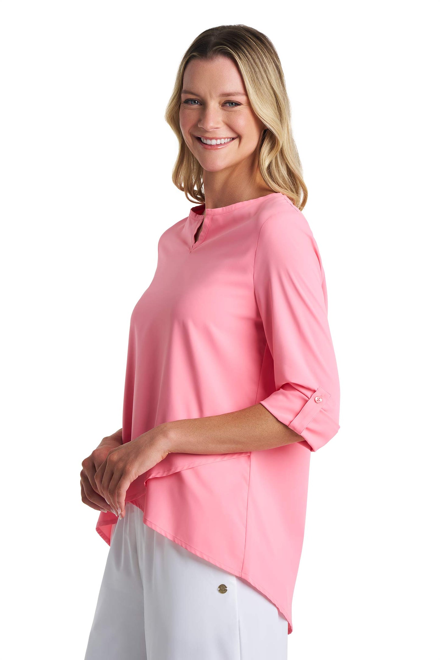 Women's Santa Barbara Tunic Top | Flamingo Pink