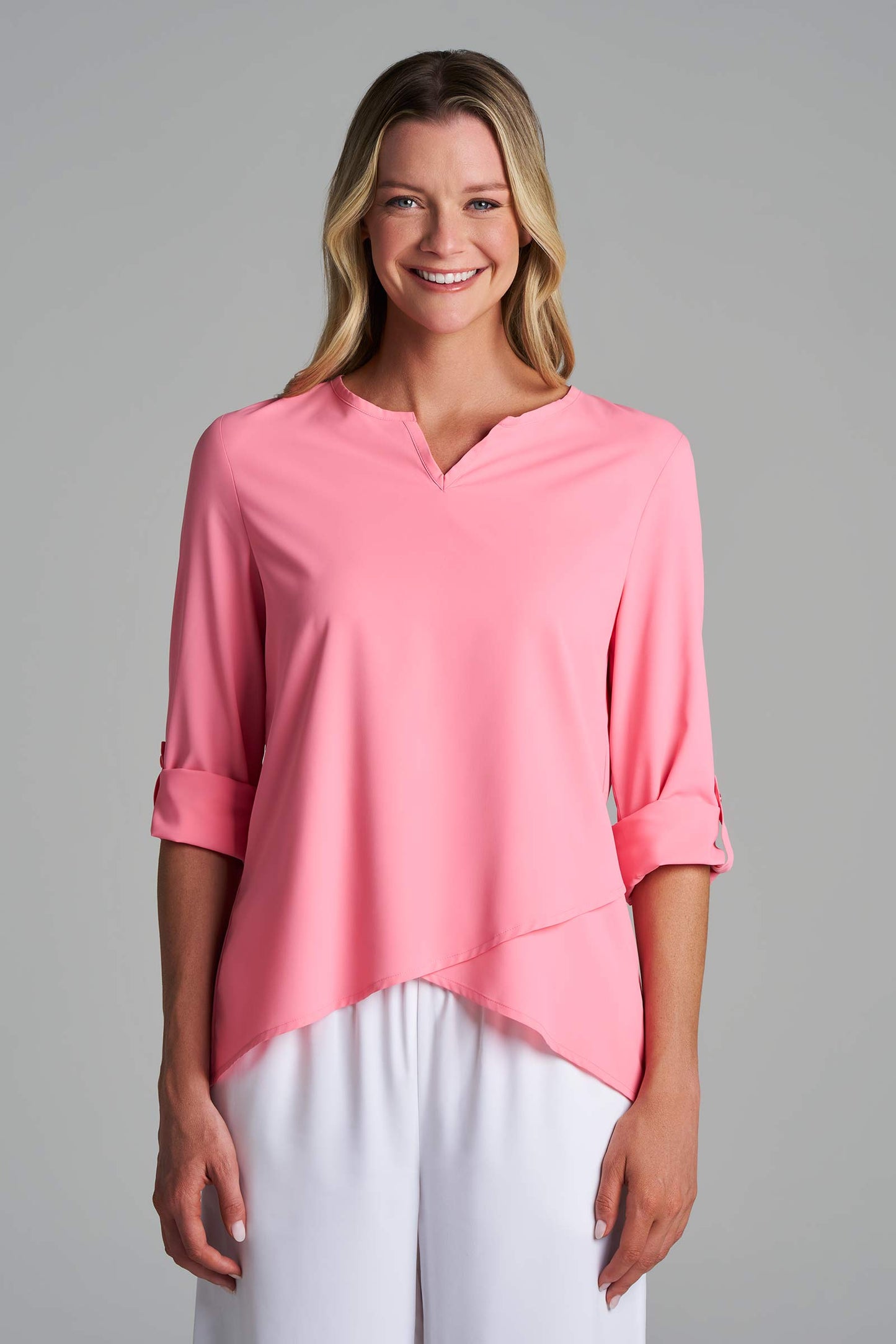 Women's Santa Barbara Tunic Top | Flamingo Pink
