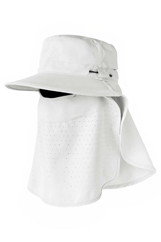 Kid's Stevie Ultra Sun Hat | White