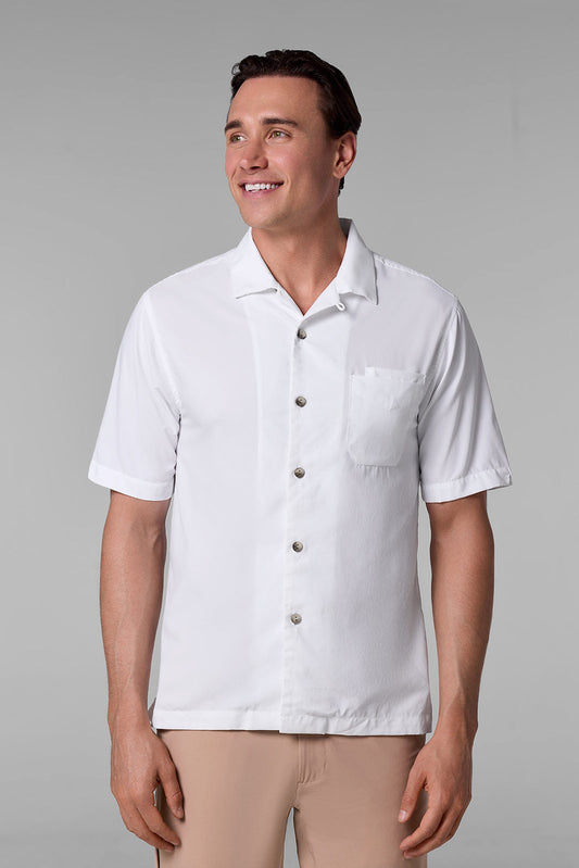 Men's Safari Camp Shirt | White
