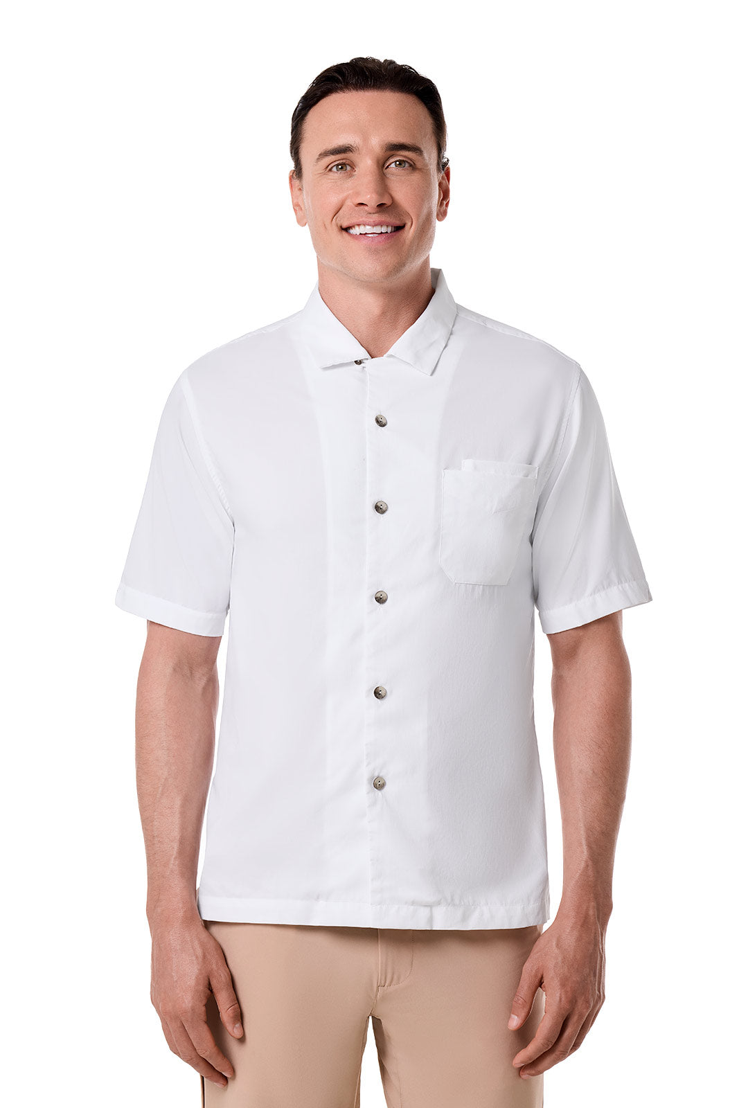 Men's Safari Camp Shirt | White
