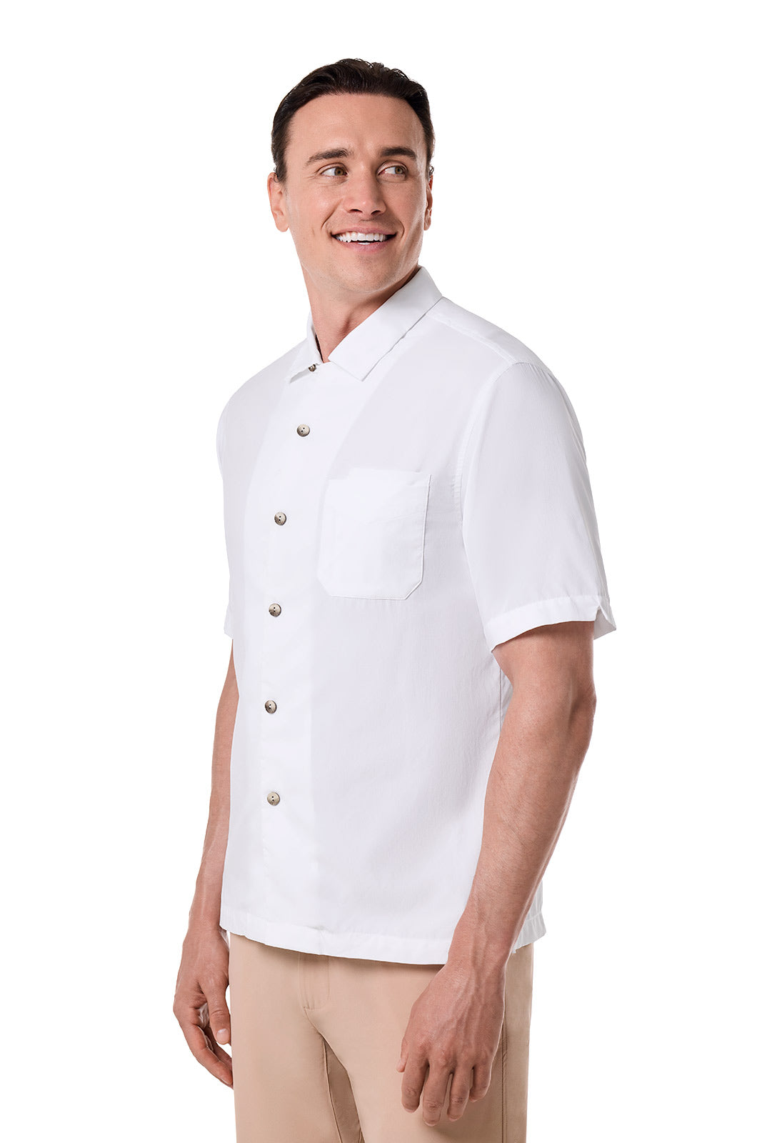 Men's Safari Camp Shirt | White
