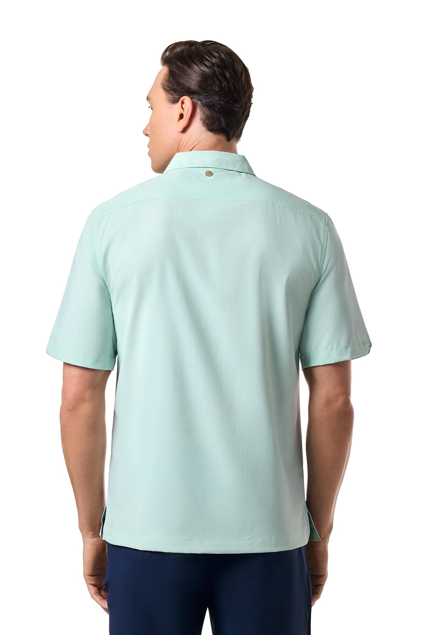 Men's Safari Camp Shirt | Misty Aqua