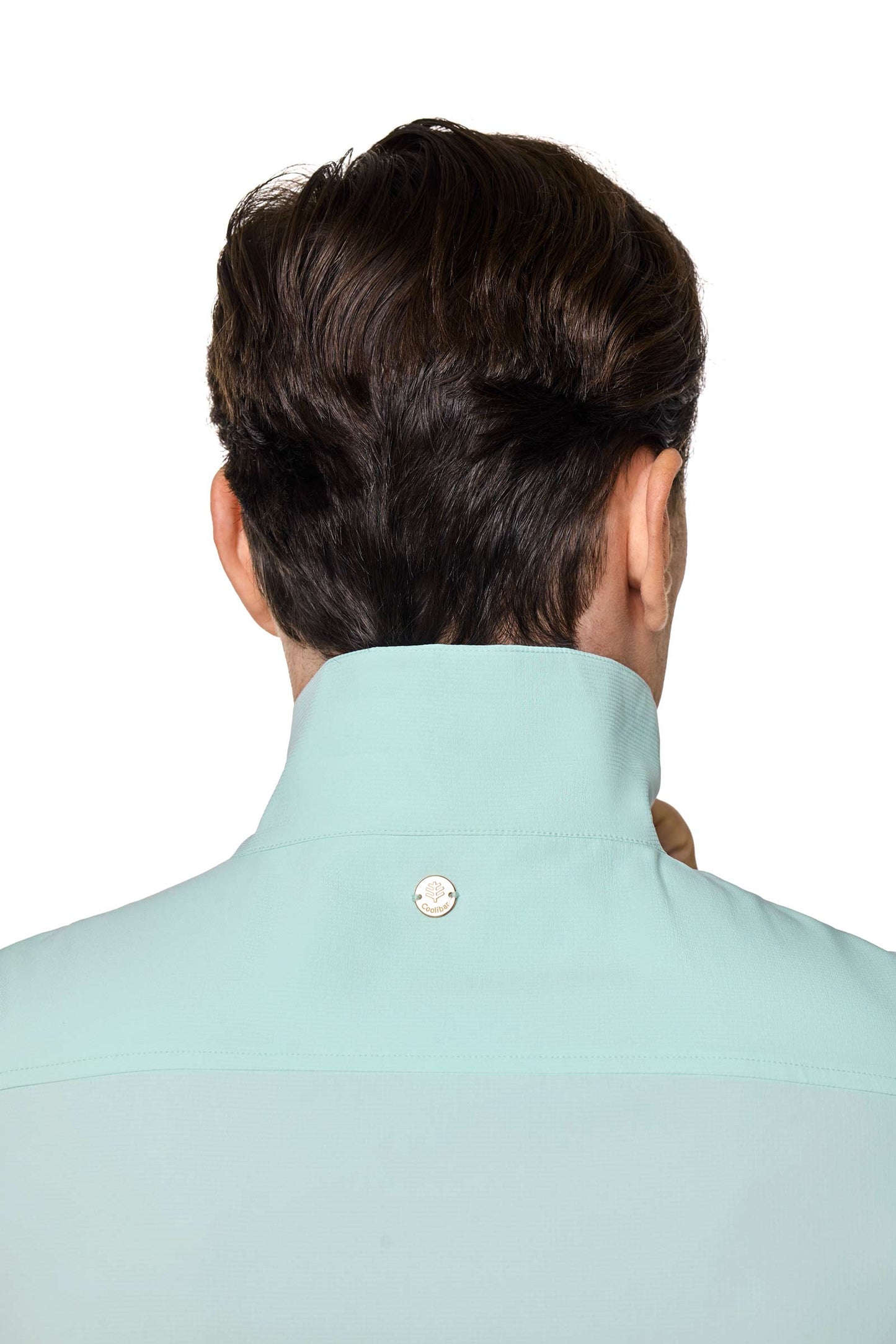 Men's Safari Camp Shirt | Misty Aqua