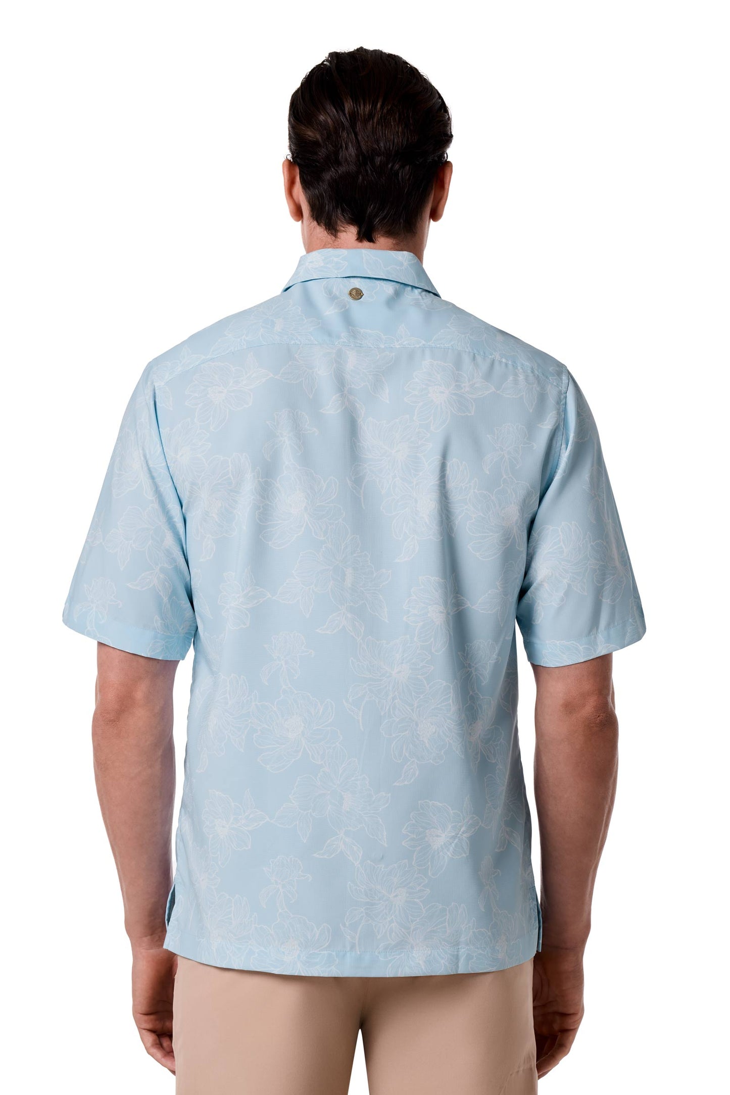 Camisa de safari para hombre | Azul crepúsculo