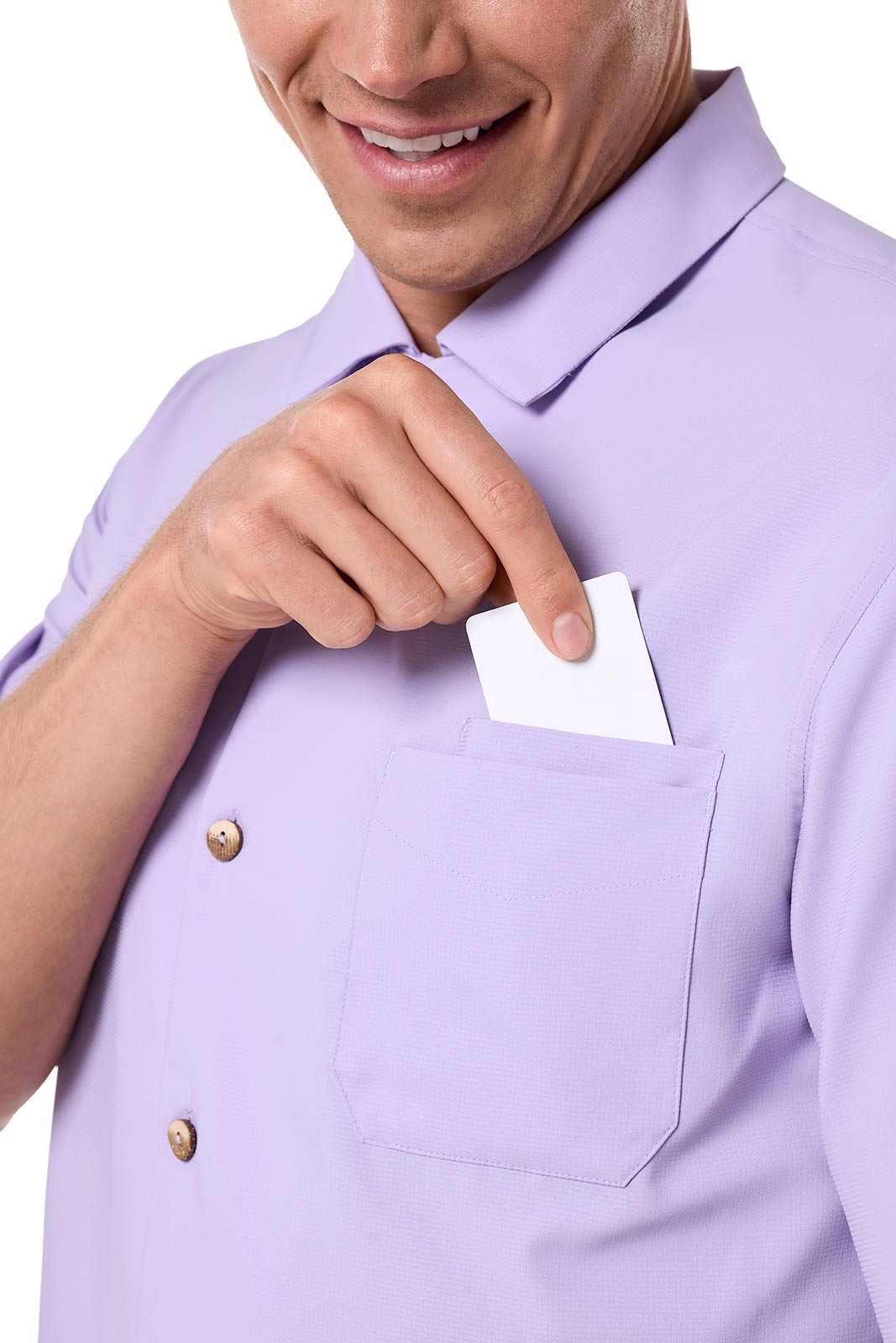 Men's Safari Camp Shirt | Lavendula