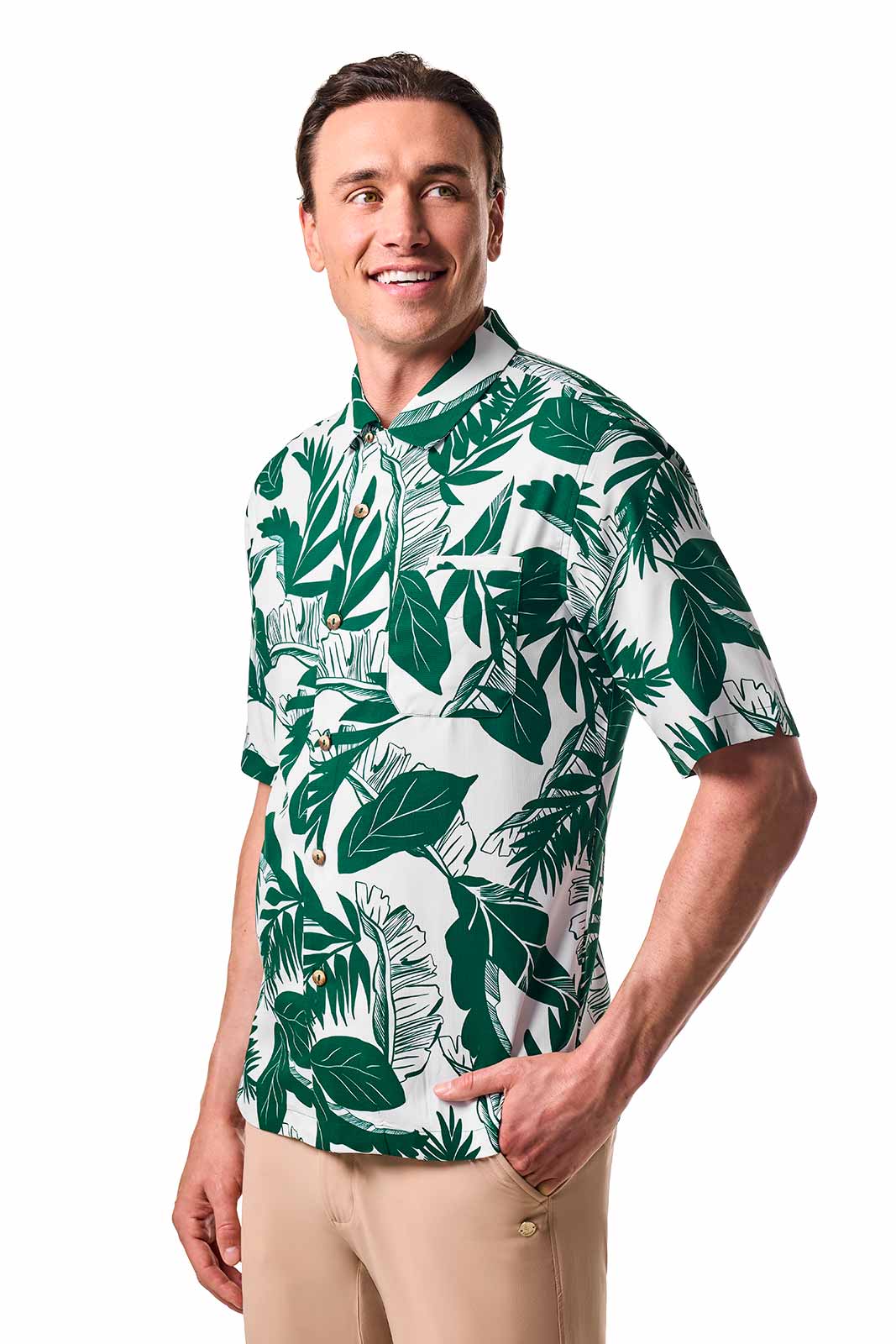 Men's Safari Camp Shirt | Eden Palm Paradise
