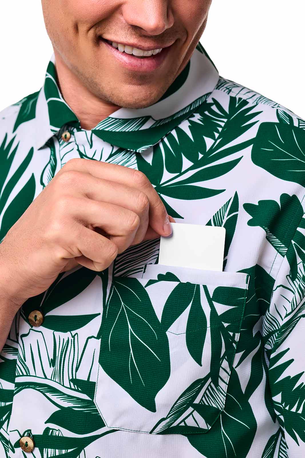 Men's Safari Camp Shirt | Eden Palm Paradise