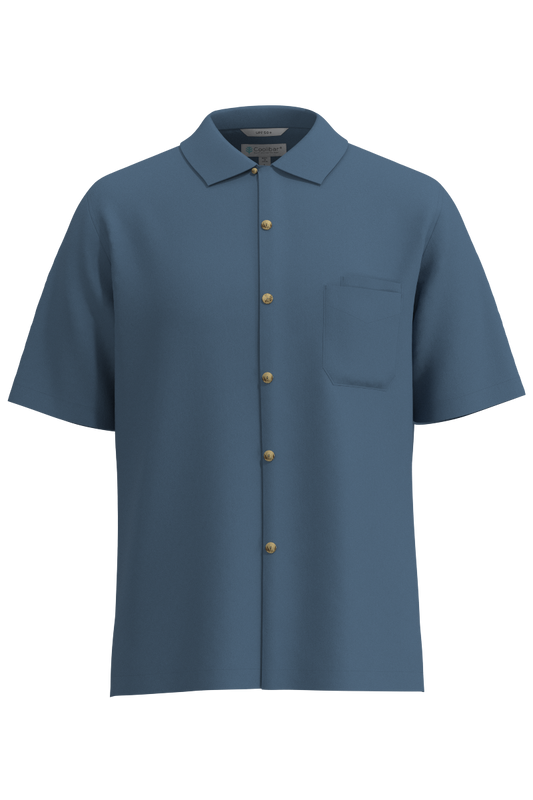 Men's Safari Camp Shirt | Blue Dusk