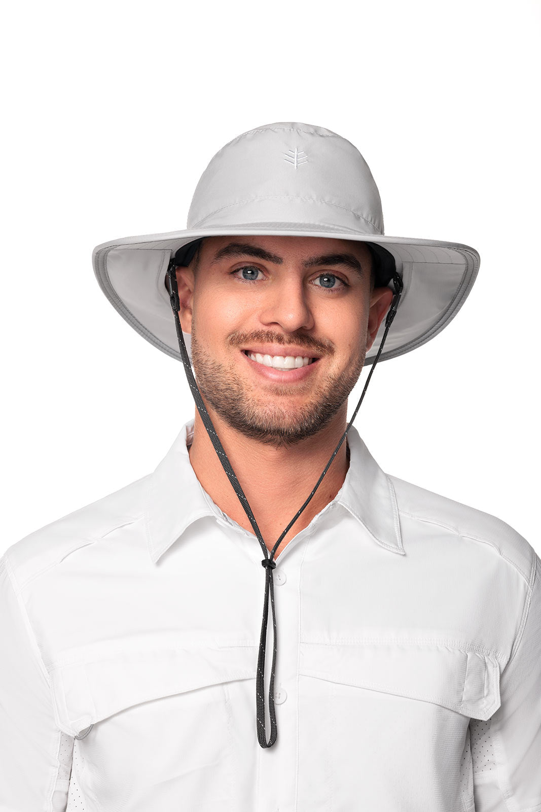 Unisex Convertible Boating Hat | Light Grey