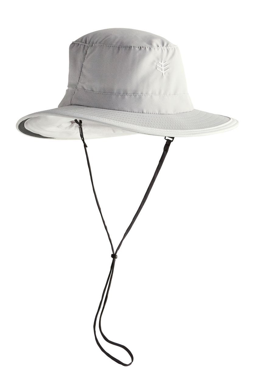 Unisex Convertible Boating Hat | Light Grey