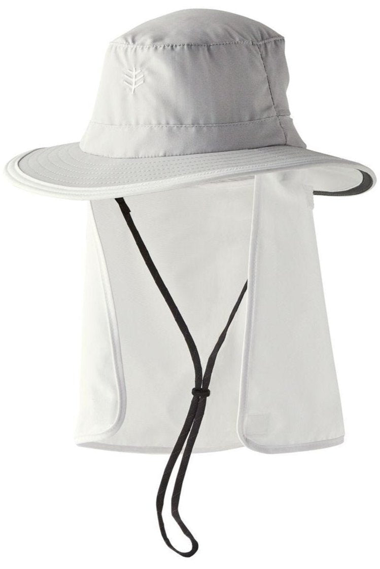 Unisex Convertible Boating Hat | Light Grey