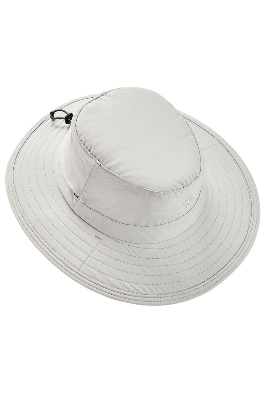 Unisex Convertible Boating Hat | Light Grey
