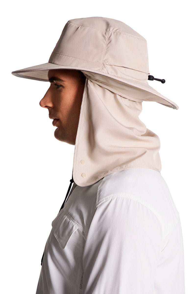 Unisex Convertible Boating Hat | Stone