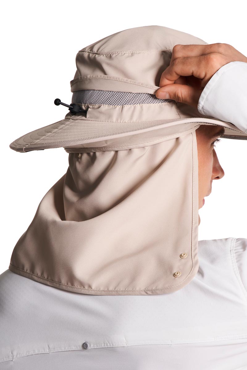 Unisex Convertible Boating Hat | Stone
