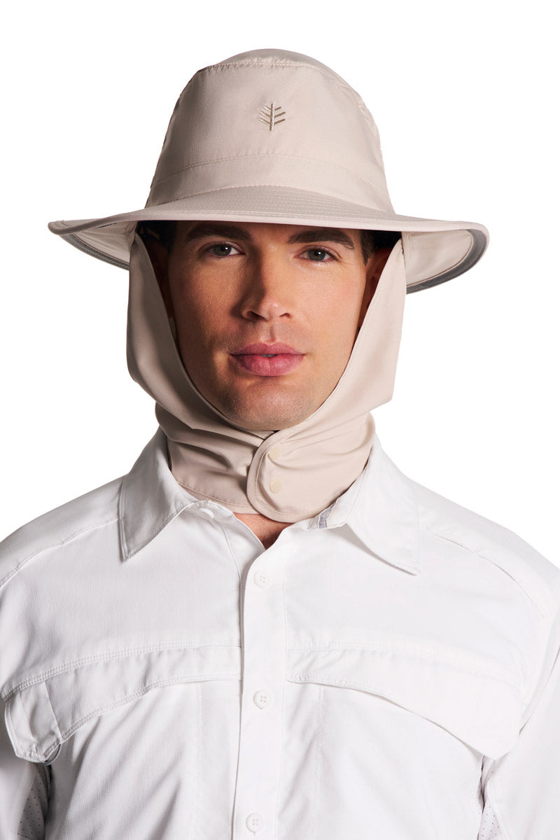 Unisex Convertible Boating Hat | Stone