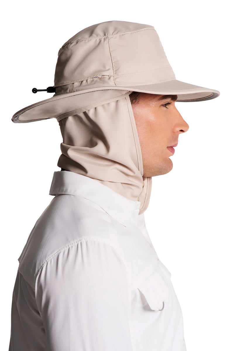 Unisex Convertible Boating Hat | Stone