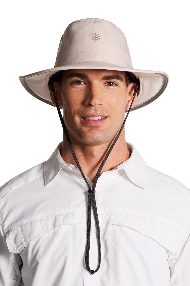 Unisex Convertible Boating Hat | Stone