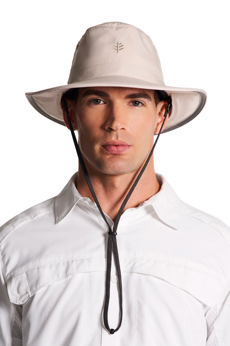 Unisex Convertible Boating Hat | Stone