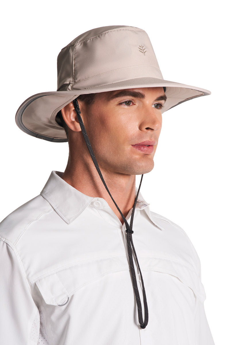 Unisex Convertible Boating Hat | Stone