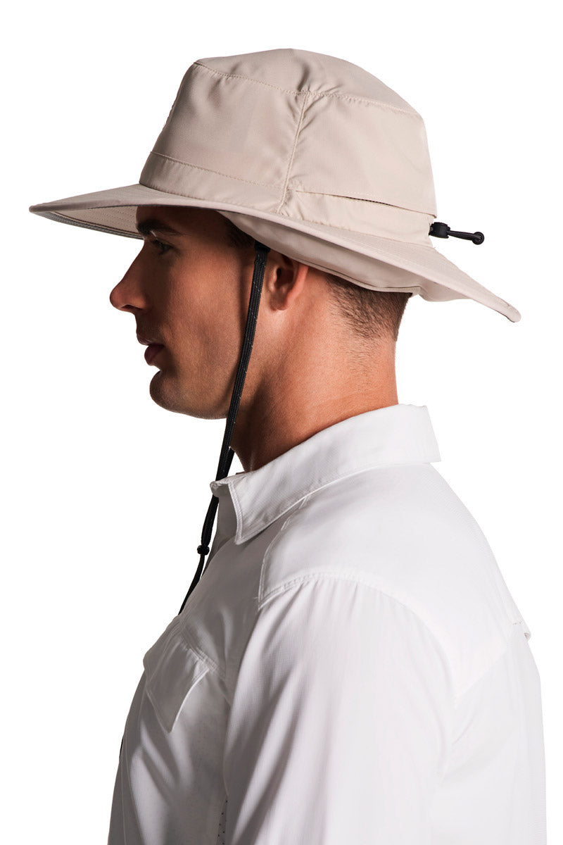 Unisex Convertible Boating Hat | Stone