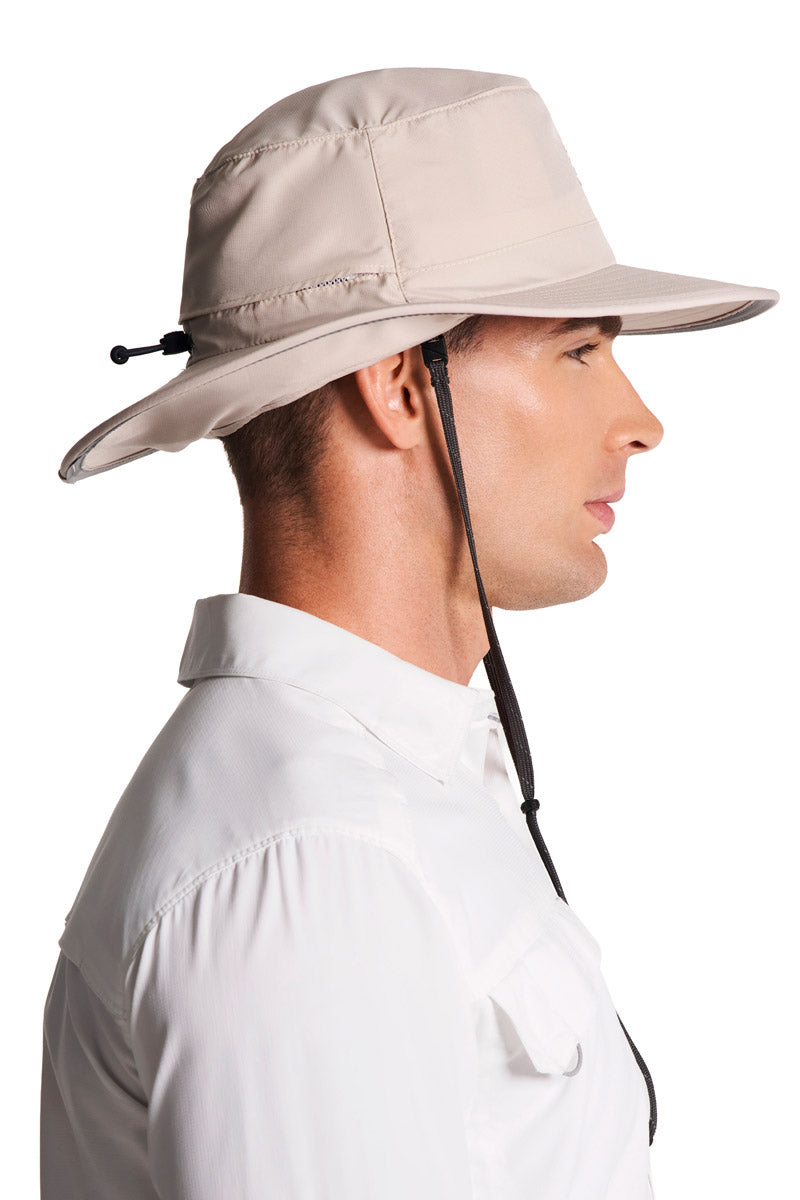 Unisex Convertible Boating Hat | Stone