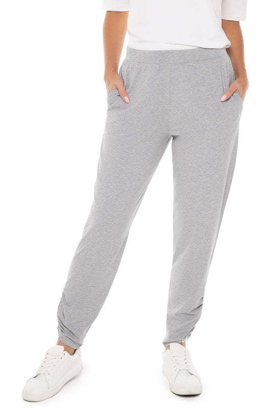 Women's Cafe Ruche Pants | Grey Heather | Core