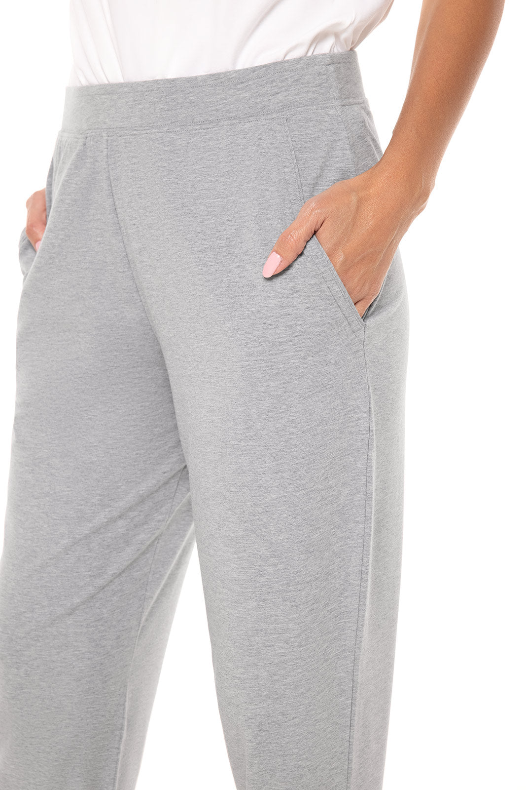 Women's Cafe Ruche Pants | Grey Heather | Core