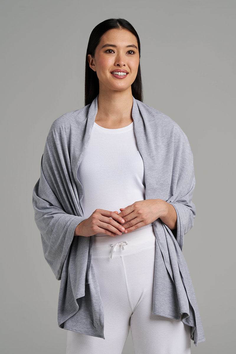 Women's Sanibel Everyday Beach Shawl | Grey Heather