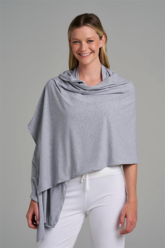 Women's Sanibel Everyday Beach Shawl | Grey Heather
