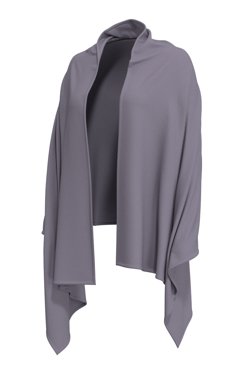 Women's Sanibel Everyday Beach Shawl | Lavender Grey