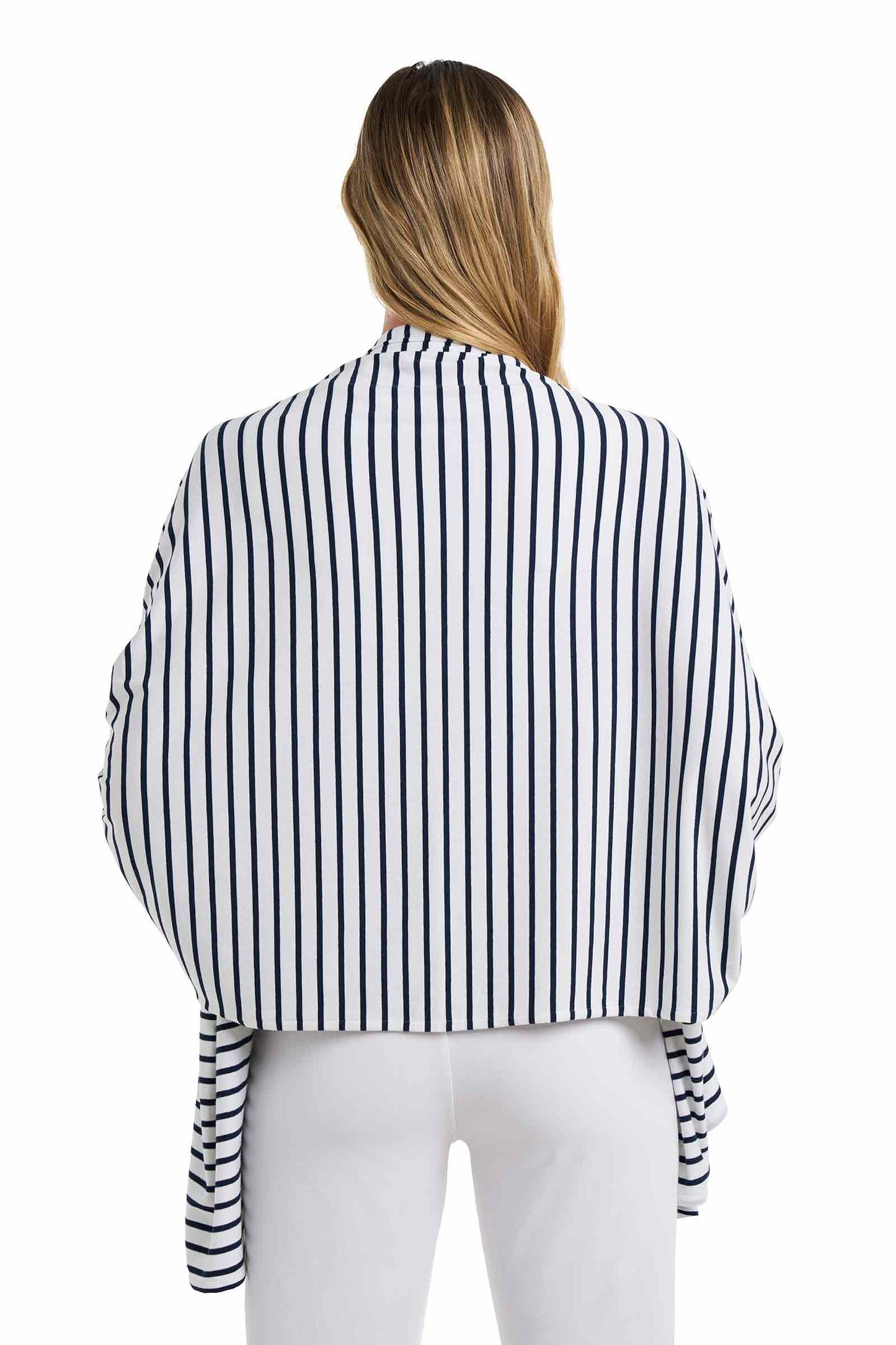 Color_ White/Navy Stripe