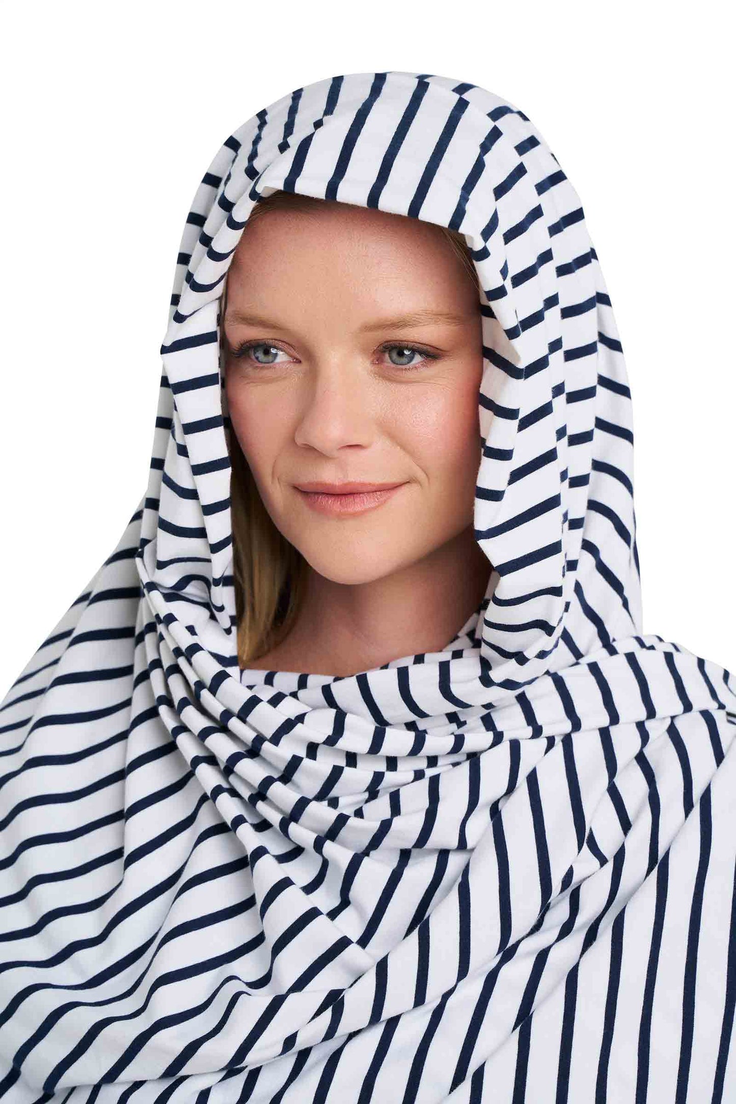Color_ White/Navy Stripe