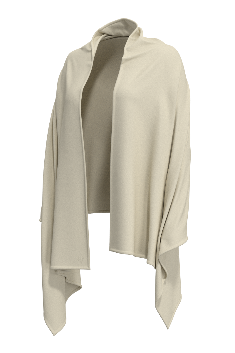 Women's Sanibel Everyday Beach Shawl | Vanilla