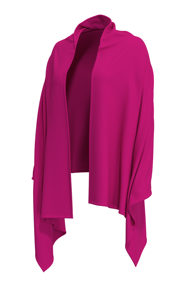 Women's Sanibel Everyday Beach Shawl | Fuchsia