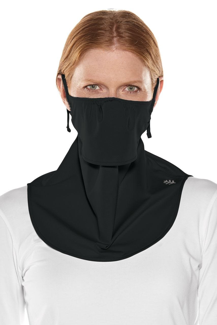 Unisex Vermilion UV Layered Mask | Black