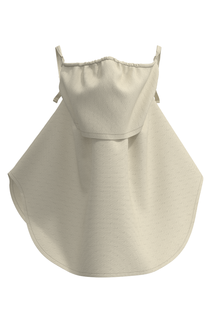 Unisex Vermilion UV Layered Mask | Vanilla