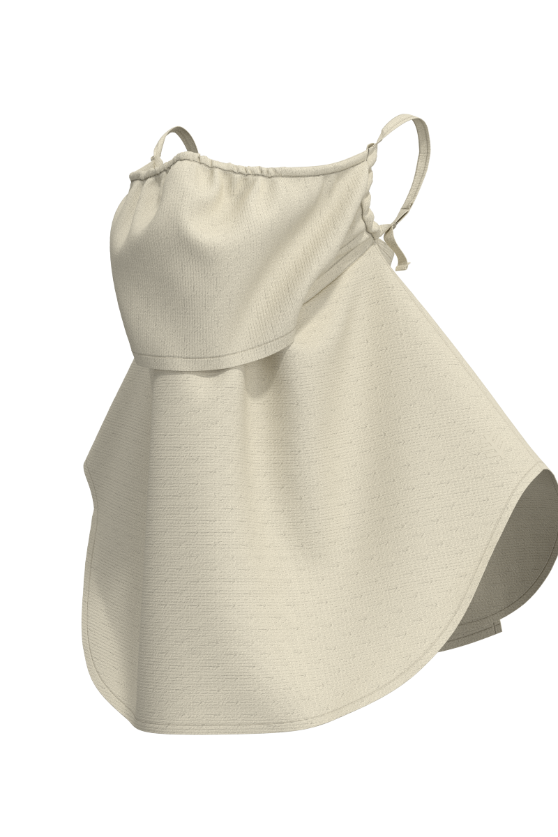 Unisex Vermilion UV Layered Mask | Vanilla