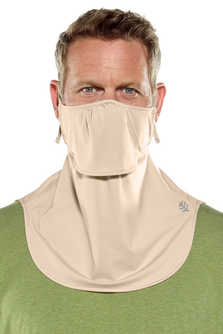 Unisex Vermilion UV Layered Mask | Beige