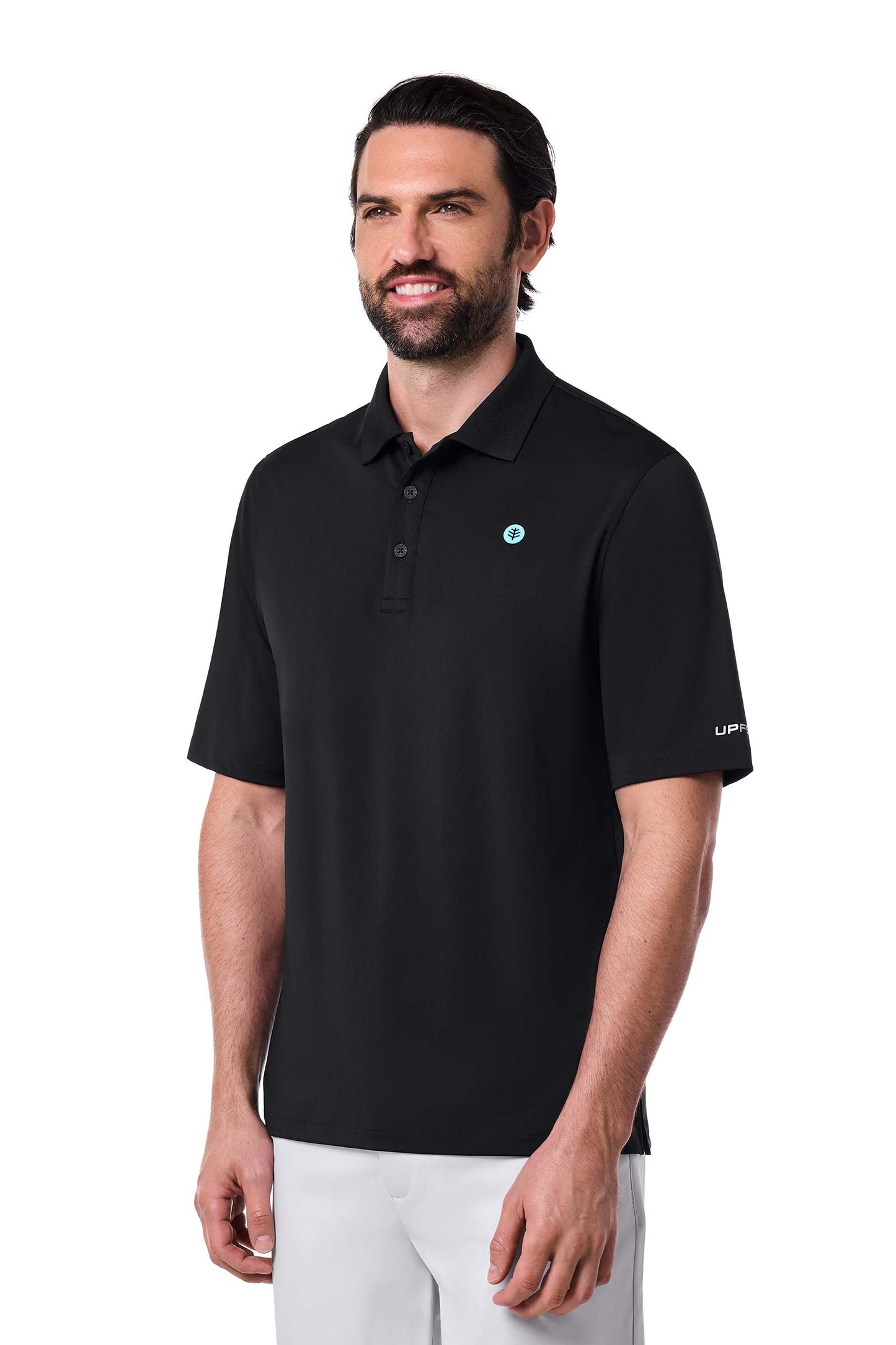 Men's Erodym Short Sleeve Polo | Black